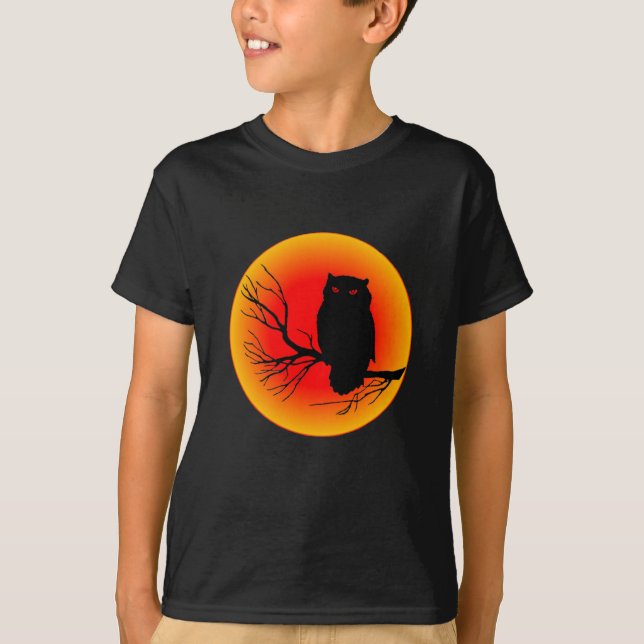 Spooky Owl T-Shirt (Front)