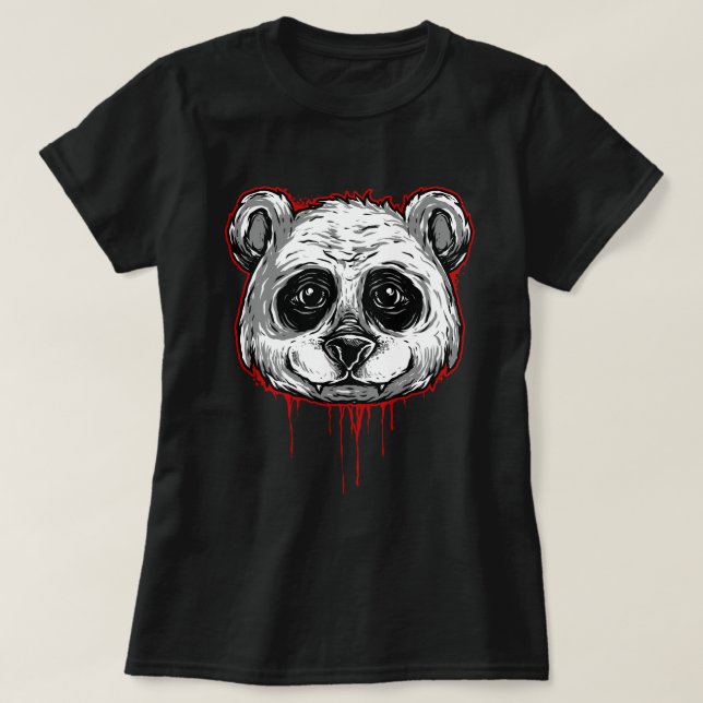Spooky Panda T-Shirt (Design Front)