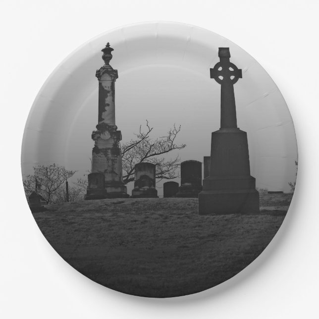 Spooky Paper Plate (Front)