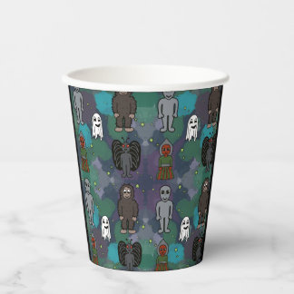 Spooky Paper Plate Cups