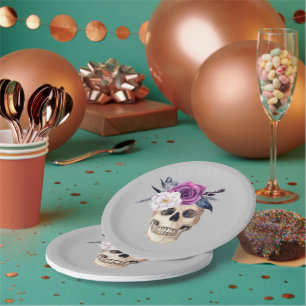 Spooky Party Halloween Paper Plate