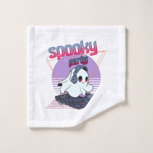 Spooky Party Halloween Wash Cloth