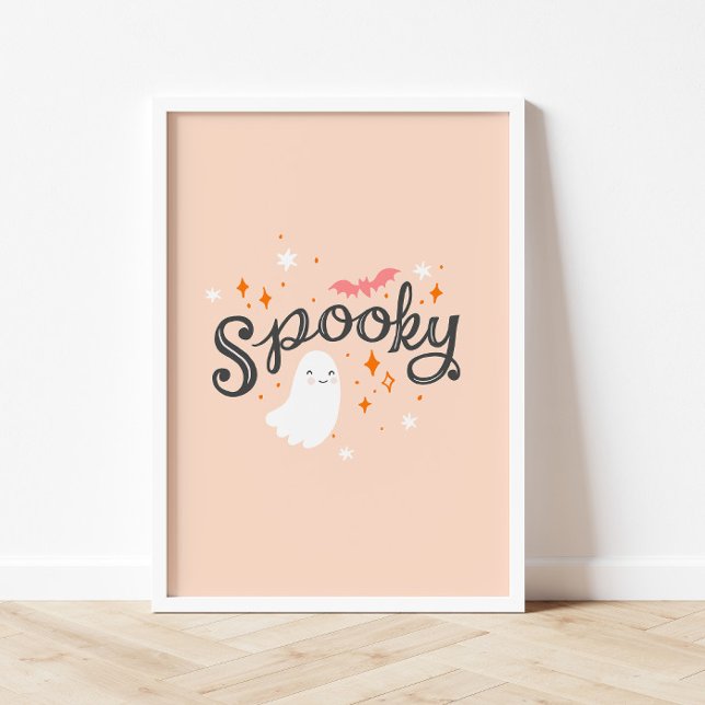 Spooky Pink Halloween Poster (Creator Uploaded)