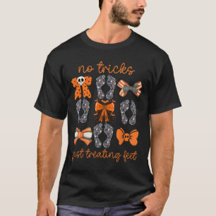 Spooky Podiatry Crew Halloween Podiatrist Coquette T-Shirt