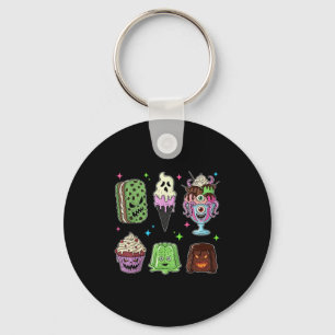 Spooky Popsicle Ice Cream Summer Party Halloween S Key Ring