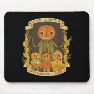 Spooky Pottsfield Harvest Festival Pumpkin Vibes Mouse Pad
