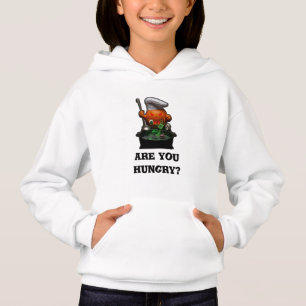 Spooky Pumpkin Chef Kids Hoodie – Fun Halloween