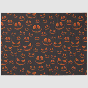 Spooky Pumpkin Halloween Series Design 54 Tissue Paper