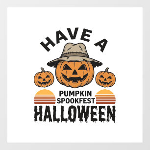 Spooky Pumpkin Halloween Vintage Engraving Shirt D