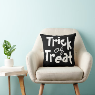 Spooky pumpkin jack-o-lantern Halloween Family Cushion