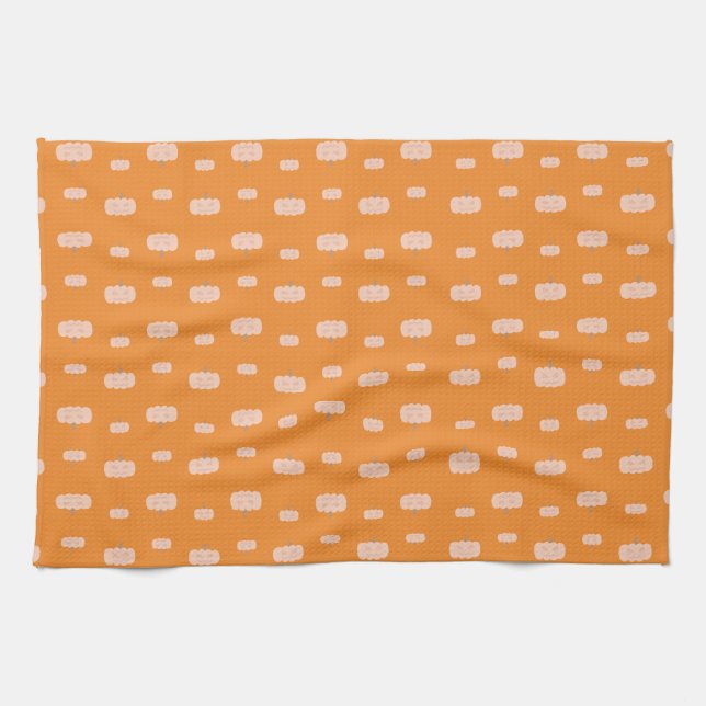 Spooky Pumpkin Kitchen Towels (Horizontal)