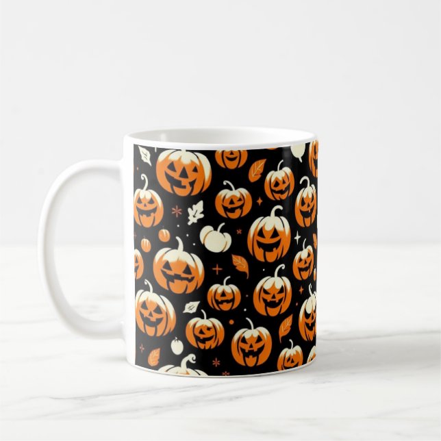 Spooky Pumpkin Patch Mug (Left)