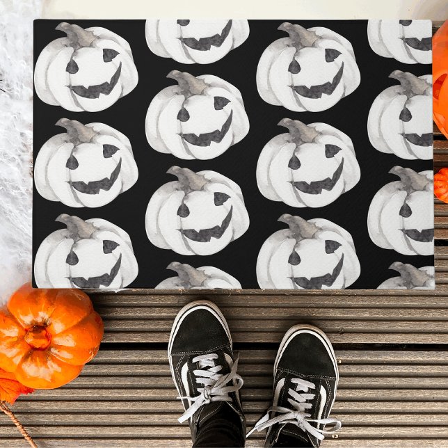 Spooky Pumpkin Pattern | Happy Halloween Doormat (Creator Uploaded)