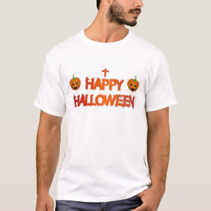 Spooky Pumpkins: Happy Halloween T-Shirt