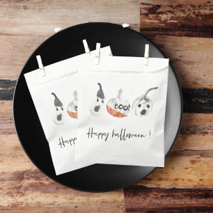 Spooky Pumpkins Party Happy Halloween Favour Bag