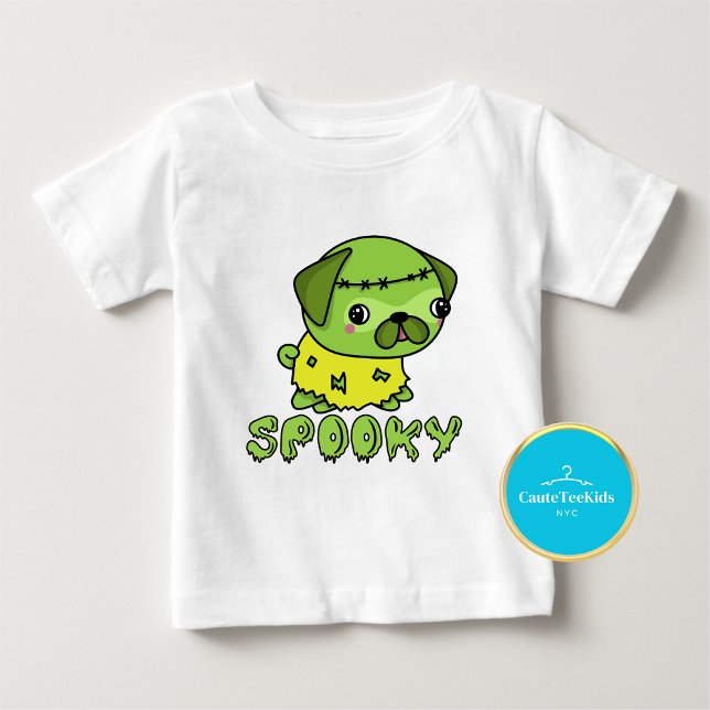 Spooky Puppy Cute Kids Halloween T-Shirt (Creator Uploaded)