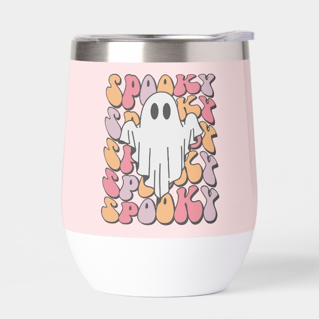 Spooky Retro Ghost (Left)