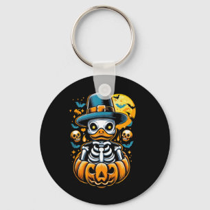 Spooky Rubber Duck Halloween Scary Halloween Duck Key Ring