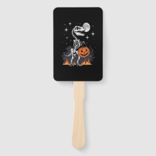 Spooky Saurus Halloween Dinosaur Hand Fan