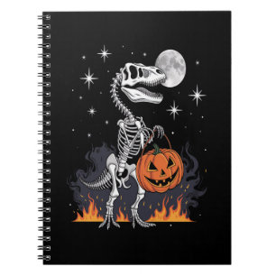 Spooky Saurus Halloween Dinosaur Notebook