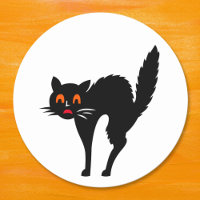 Spooky Scary Creepy Black Cat Kids Halloween Party