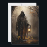 Spooky Scary Grim Reaper Adult Halloween Party Invitation<br><div class="desc">Invite guests to a wickedly fun Halloween with our sinister grim reaper-themed invitation! Featuring a chilling design of an evil grim reaper against a haunting backdrop, this invitation sets the perfect tone for your spooky celebration. Customise the details to personalise your event and ensure an unforgettable gathering. Ideal for Halloween...</div>