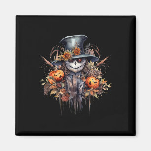 Spooky Scary Halloween Ghost Magnet