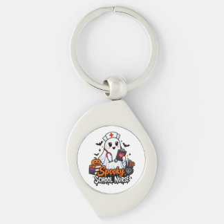 . Spooky School Nurse Key Ring