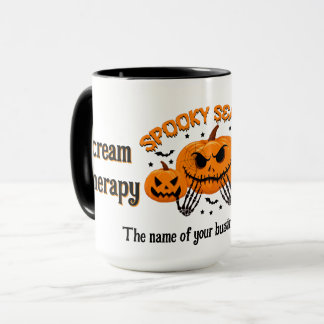 Spooky Scream Therapy Welcome Here Mug