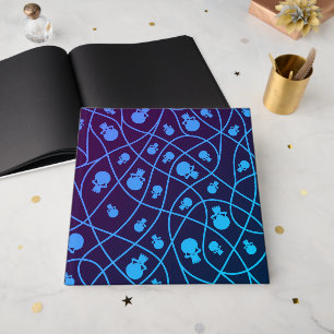 Spooky Seamless Pattern A (Style: 1) Guest Book