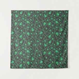 Spooky Seamless Pattern A (Style: 1) Tapestry
