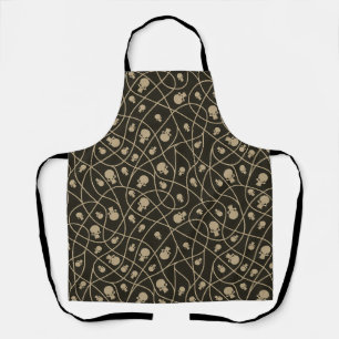 Spooky Seamless Pattern A (Style: 2) Apron
