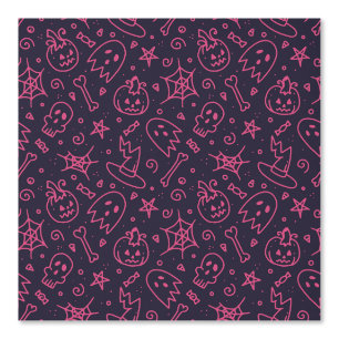 Spooky Seamless Pattern B (Style: 1) Wallpaper