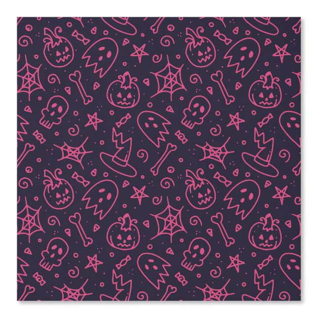 Spooky Seamless Pattern B (Style: 1) Wallpaper (Front)