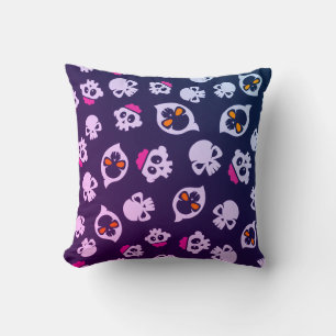 Spooky Seamless Pattern D (Style: 1) Cushion