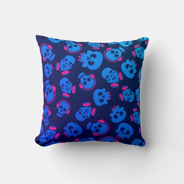 Spooky Seamless Pattern E (Style: 1) Cushion (Front)