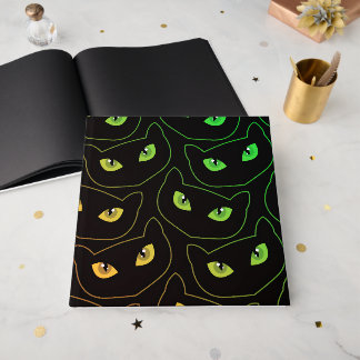 Spooky Seamless Pattern F (Style: 1) Guest Book