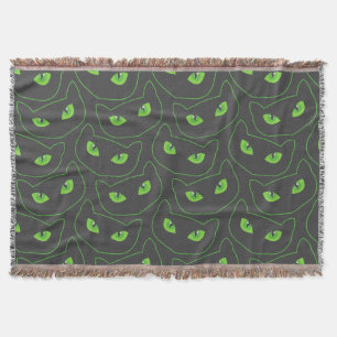 Spooky Seamless Pattern F (Style: 2) Throw Blanket
