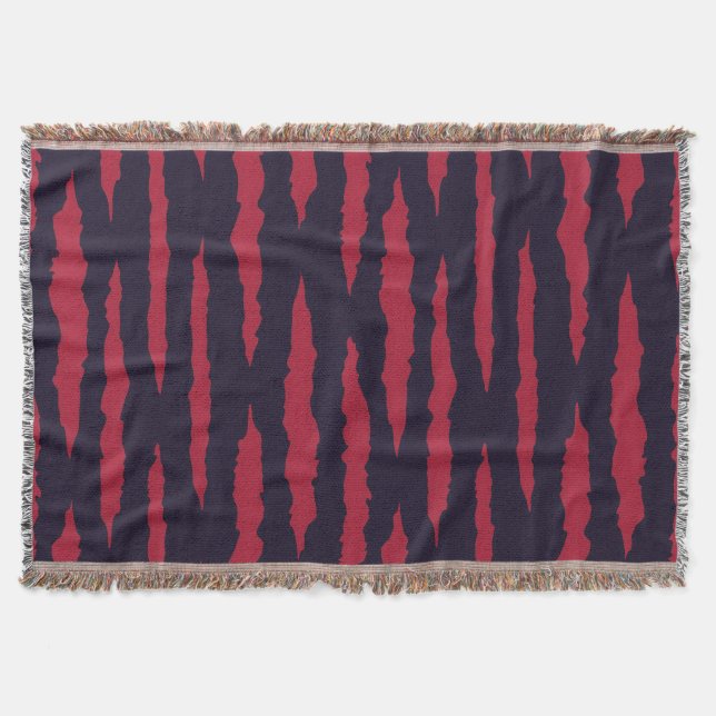 Spooky Seamless Pattern G (Style: 1) Throw Blanket (Front)