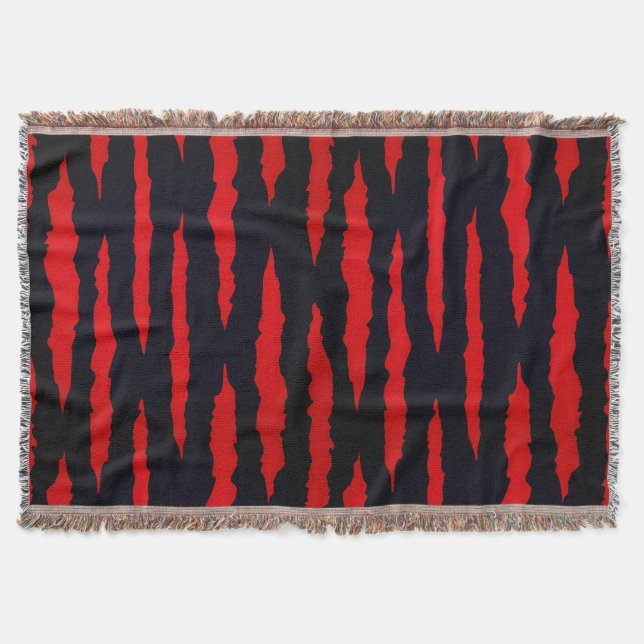 Spooky Seamless Pattern G (Style: 2) Throw Blanket (Front)