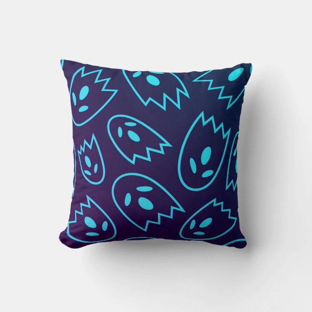 Spooky Seamless Pattern H (Style: 1) Cushion (Front)