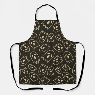 Spooky Seamless Pattern H (Style: 3) Apron