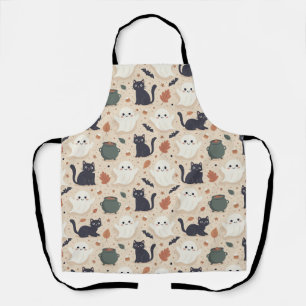 Spooky Seamless Pattern I (Style: 1) Apron