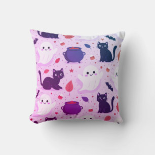 Spooky Seamless Pattern I (Style: 1) Cushion