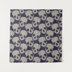 Spooky Seamless Pattern K (Style: 1) Tapestry