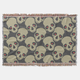 Spooky Seamless Pattern K (Style: 2) Throw Blanket