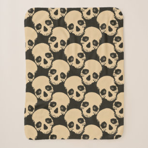 Spooky Seamless Pattern K (Style: 3) Sherpa Blanket