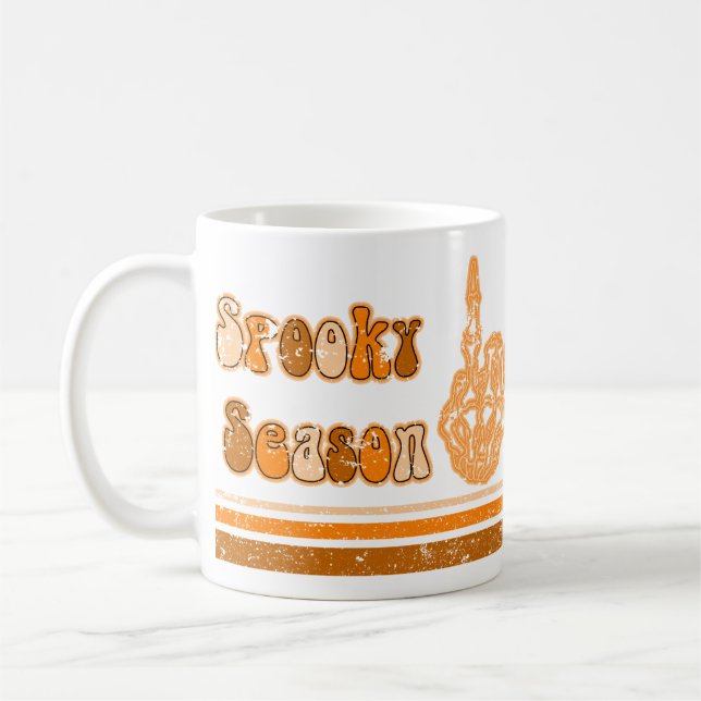 spooky season coffee mug (Left)