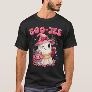 Spooky Season Cute Boo Jee Boujee Halloween Costum T-Shirt