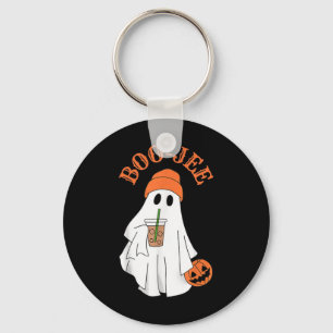 Spooky Season Cute Boujee Ghost Halloween Costume  Key Ring